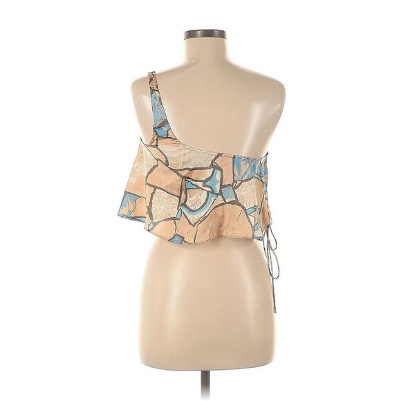 ✨Out from Under Cropped Cami Pattern Sz Small Blouse✨ - Picture 2 of 6